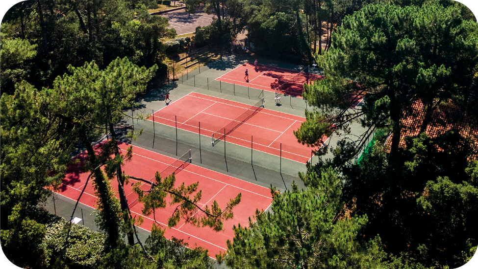 Courts de tennis
