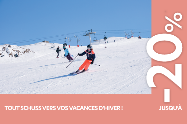 Vacances d'Hiver 2026 jusqu'à -20%