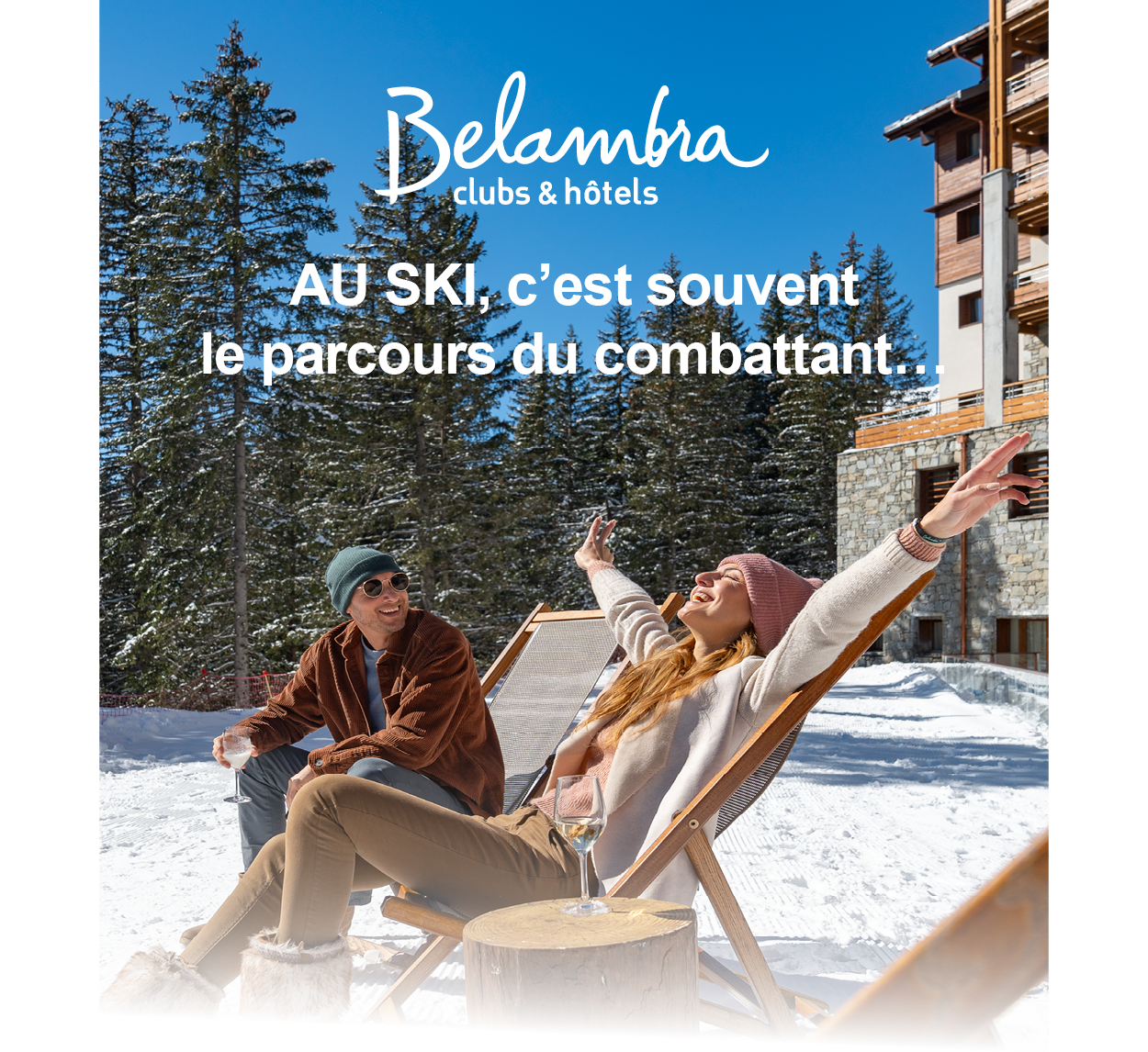 AU SKI, c'est souvent le parcours du combattant...